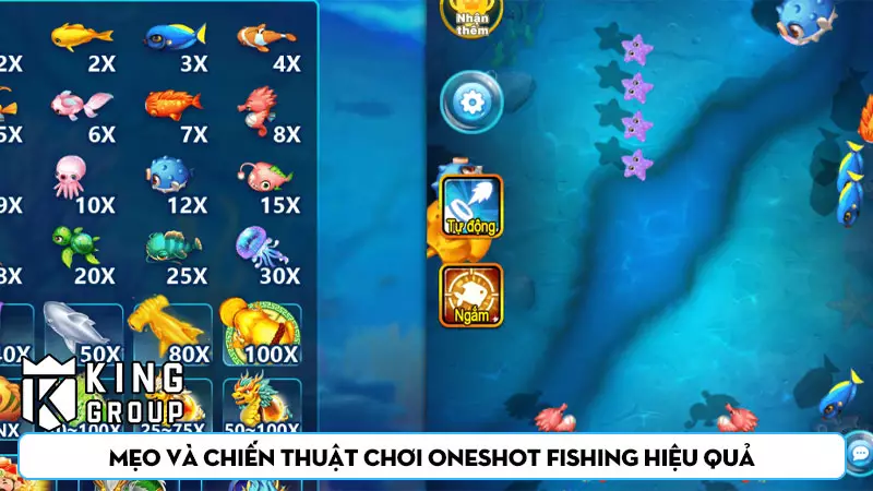 Mẹo và chiến thuật chơi Oneshot Fishing hiệu quả